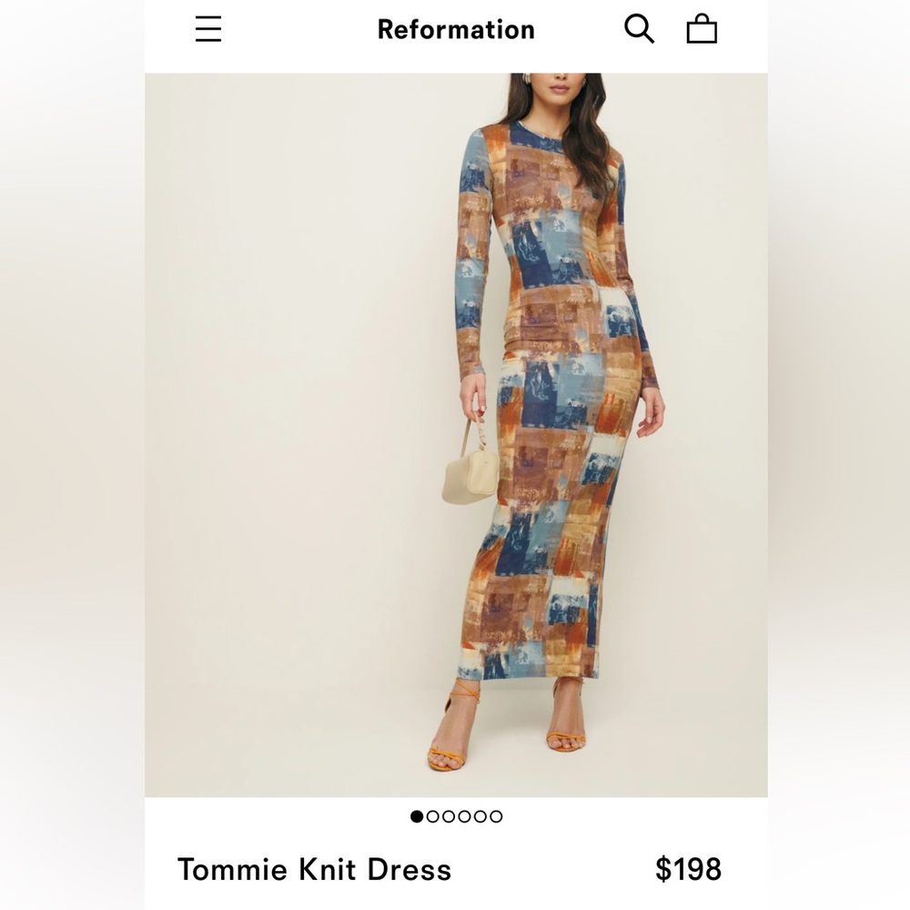 Reformation Tommie Knit Dress
